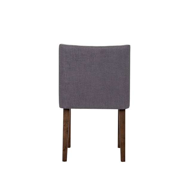 Liberty Furniture Space Savers Satin Walnut Nido Fully Upholstered Chair