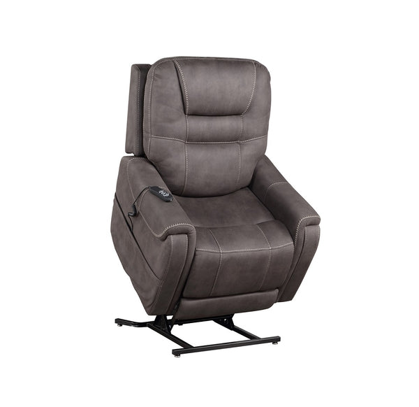 Steve Silver Brisbane Fabric Power Lift Chair With 3-Zone Heat In Neutral Stone