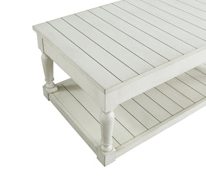 Steve Silver Hemingway Lift-Top Cocktail Table In Alabaster