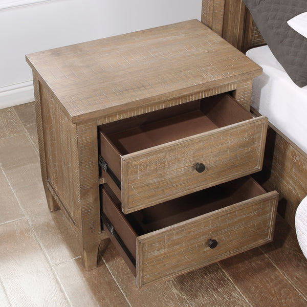 Steve Silver Riverdale Driftwood Nightstand