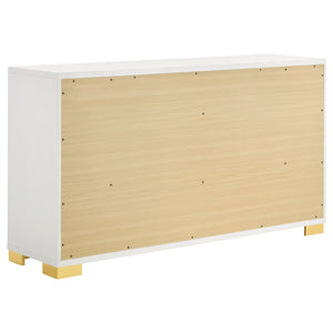 Coaster Marceline 6-Drawer Dresser White