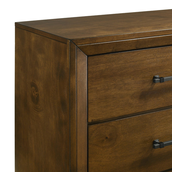 New Classic Ballard 5-Drawer Chest in Walnut