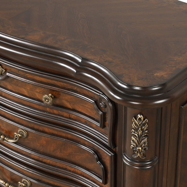 New Classic Bella Notte Chest in Mahogany Brown