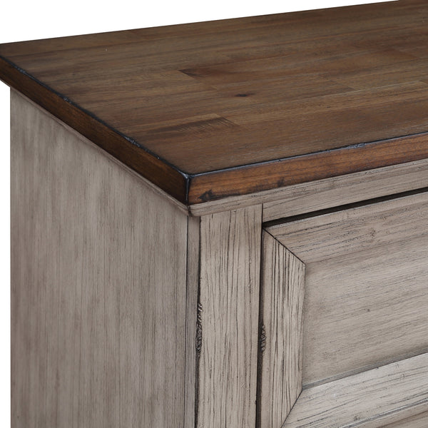 New Classic Mariana Nightstand with USB in Vintage Creme