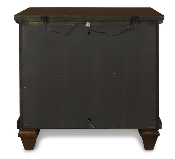 New Classic Sevilla Nightstand in Walnut
