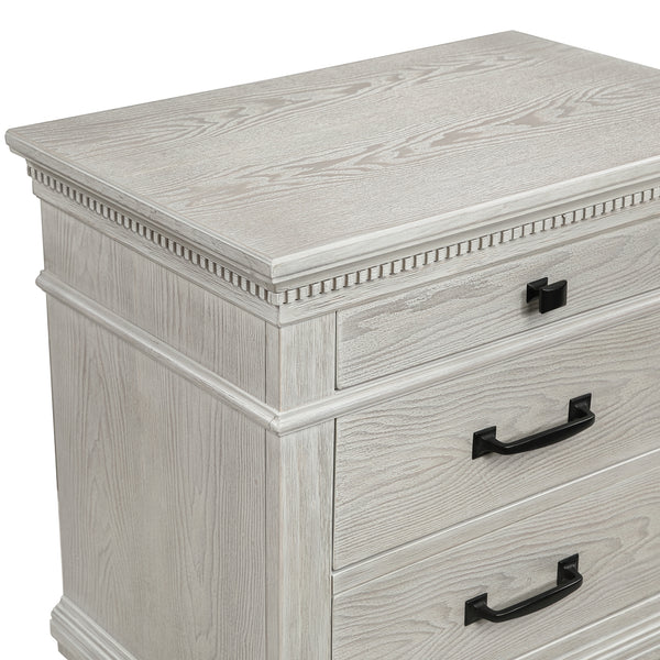 New Classic Silver Sands Nightstand in Gray