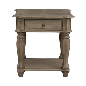 Liberty Furniture Magnolia Manor Weathered Bisque 3-Piece Cocktail Table with Casters Set