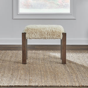 Liberty Furniture Broadmore Cobblestone Brown 3-Piece Console Table & 2 Upholstered Console Stools Set