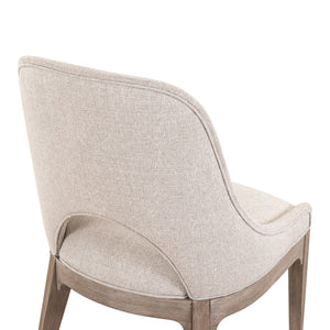 Liberty Furniture South Bend Burnished Clay Upholstered Side Chair with Textured Gravel Upholstery
