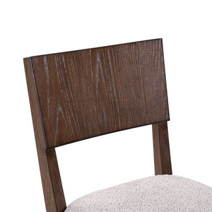 Liberty Furniture Cascade Falls Satin Espresso Panel Back Upholstered Side Chair