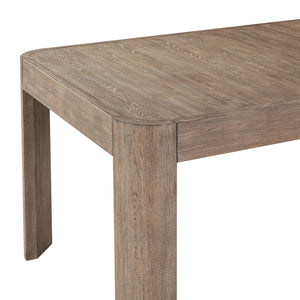 Liberty Furniture South Bend Burnished Clay Rectangular Leg Dining Table with 24-Inch Leaf
