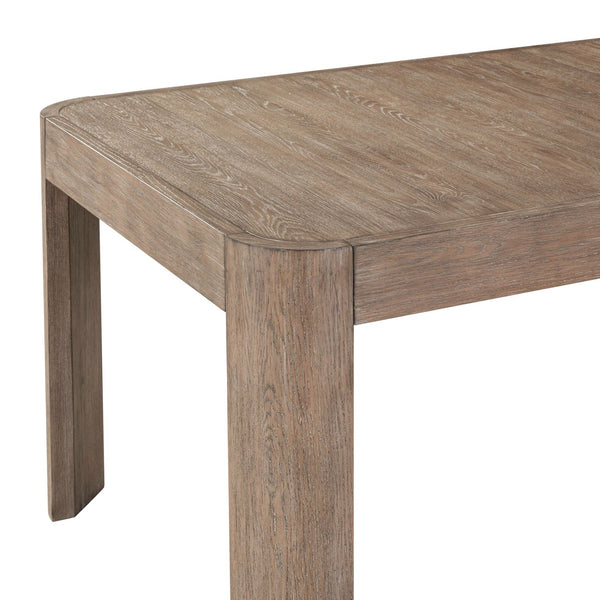 Liberty Furniture South Bend Burnished Clay Rectangular Leg Dining Table with 24-Inch Leaf