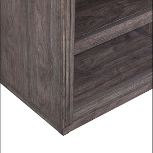 Liberty Furniture Modern Edge Caffe End Table with Plinth Style Base