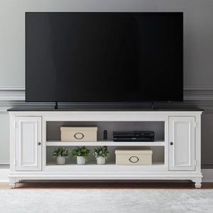 Liberty Furniture Fireplace TV 80-Inch Console With Infinity Firebox