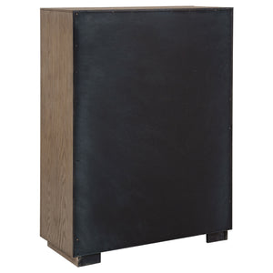 Coaster Kenora 5-Drawer Bedroom Chest Barley Brown