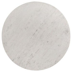 Coaster Astoria 2-Piece Marble Coffee & End Table Set White