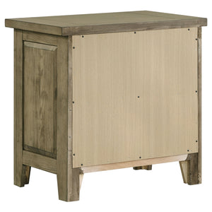 Coaster Hazlewood 4-Piece King Bedroom Set Vineyard Oak