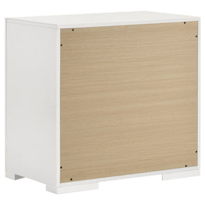 Coaster Ives 5-Piece Queen Bedroom Set White High Gloss