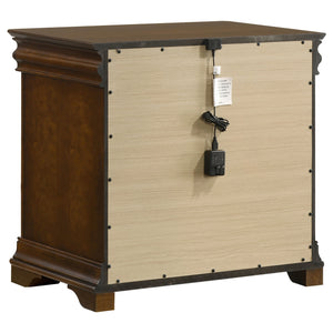 Coaster Garland 4-Piece Queen Bedroom Set Brown Cherry