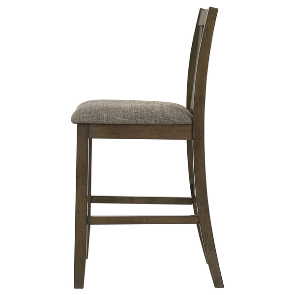 Coaster Canfield Counter Height Dining Side Chair Brown