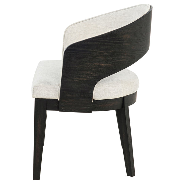 Coaster Leandro Upholstered Dining Arm Chair Cream