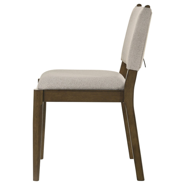Coaster Ottowa Upholstered Dining Side Chair Brown