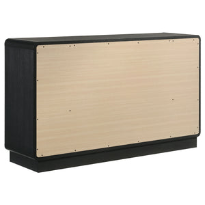 Coaster Cavelle 6-Drawer Dresser Cabinet Black