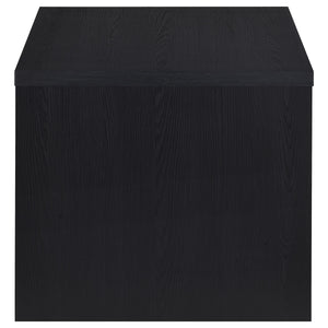 Coaster Knapp Engineered Wood Square Side End Table Black