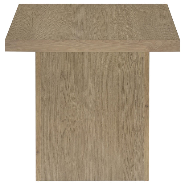 Coaster Devar Square Engineered Wood Side End Table Latte