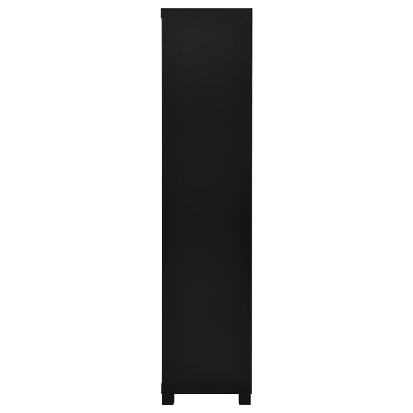 Coaster Jupiter 3-Piece Entertainment Center 79-Inch Tv Stand Black