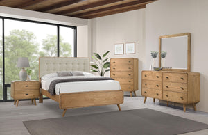 Coaster Robyn Dresser Mirror Light Ash