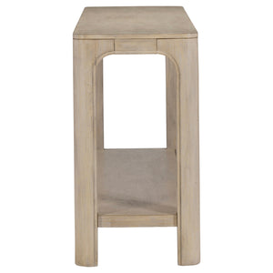 Coaster Solano 64-Inch Entryway Console Sofa Table Weathered Mango