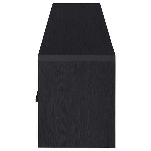 Coaster Murray 70-Inch 2-Door Tv Stand Media Console Black