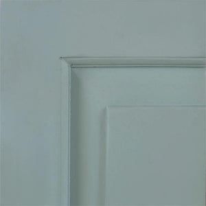 Bramble Seraphine Frosted Blue Display Cabinet with White Interior