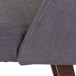 Liberty Furniture Space Savers Satin Walnut Nido Fully Upholstered Chair