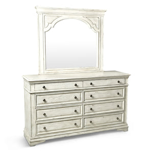 Steve Silver Hyland Park Complete King Bedroom Set In Cathedral White