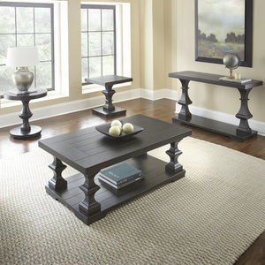 Steve Silver Dory Sofa Table In Neutral Ebony Finish