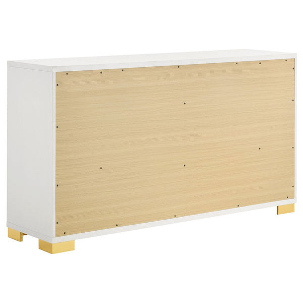 Coaster Marceline 6-Drawer Dresser White