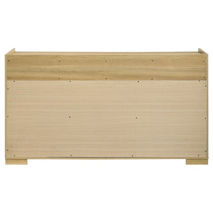 Coaster Hyland 6-Drawer Dresser Natural