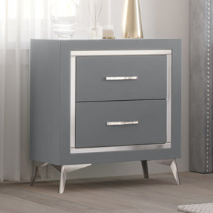 New Classic Huxley Nightstand in Gray