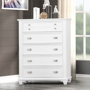 New Classic Jamestown Chest in White