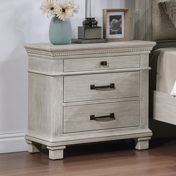 New Classic Silver Sands Nightstand in Gray