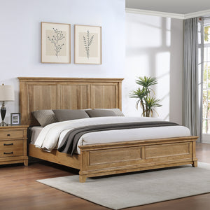 New Classic Sunstone Queen Panel Headboard in Honey