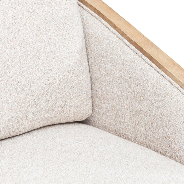Liberty Furniture Nora Nathan Ginger Fabric Upholstered Swivel Accent Chair