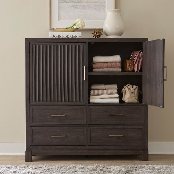 Liberty Furniture Modern Edge Caffe Dressing Chest with English Dovetail Construction