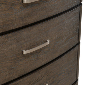 Liberty Furniture Cascade Falls Satin Espresso 5-Drawer Chest with French & English Dovetail Construction