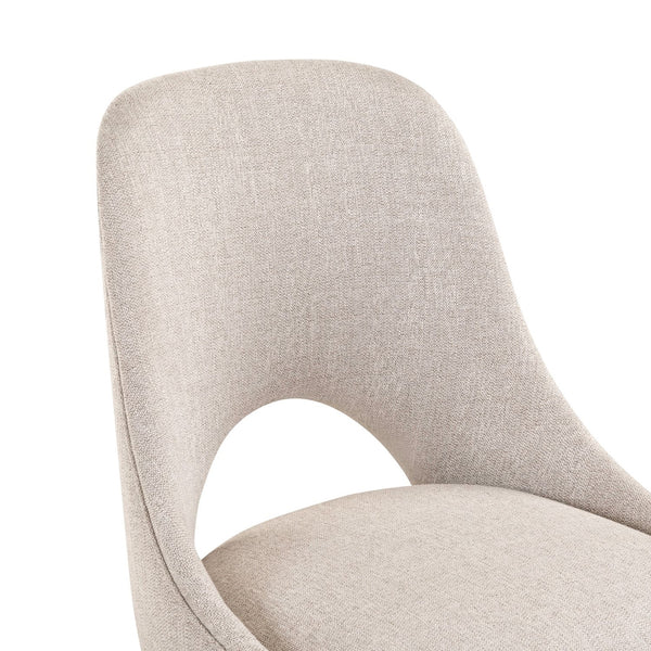 Liberty Furniture South Bend Burnished Clay Upholstered Side Chair with Textured Gravel Upholstery