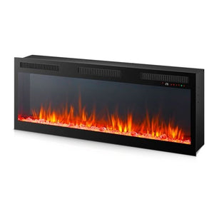 Liberty Furniture Fireplace TV 78-Inch Console & Trend Firebox Insert