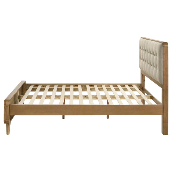 Coaster Robyn Wood California King Platform Bed Light Ash