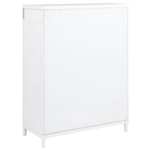 Coaster Gracemont 5-Drawer Bedroom Chest Of Drawers White